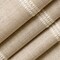 Natural Stain Resistant Performance Pet Friendly Stripe Woven Pattern Upholstery Fabric by The Yard - SKU: Addison Natural